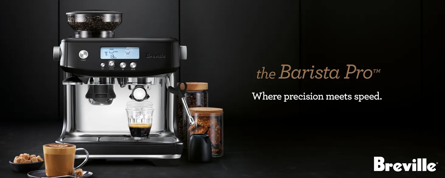 Breville Barista Pro エスプレッソマシン ブラック Breville Barista Pro エスプレッソマシン ブラック Breville