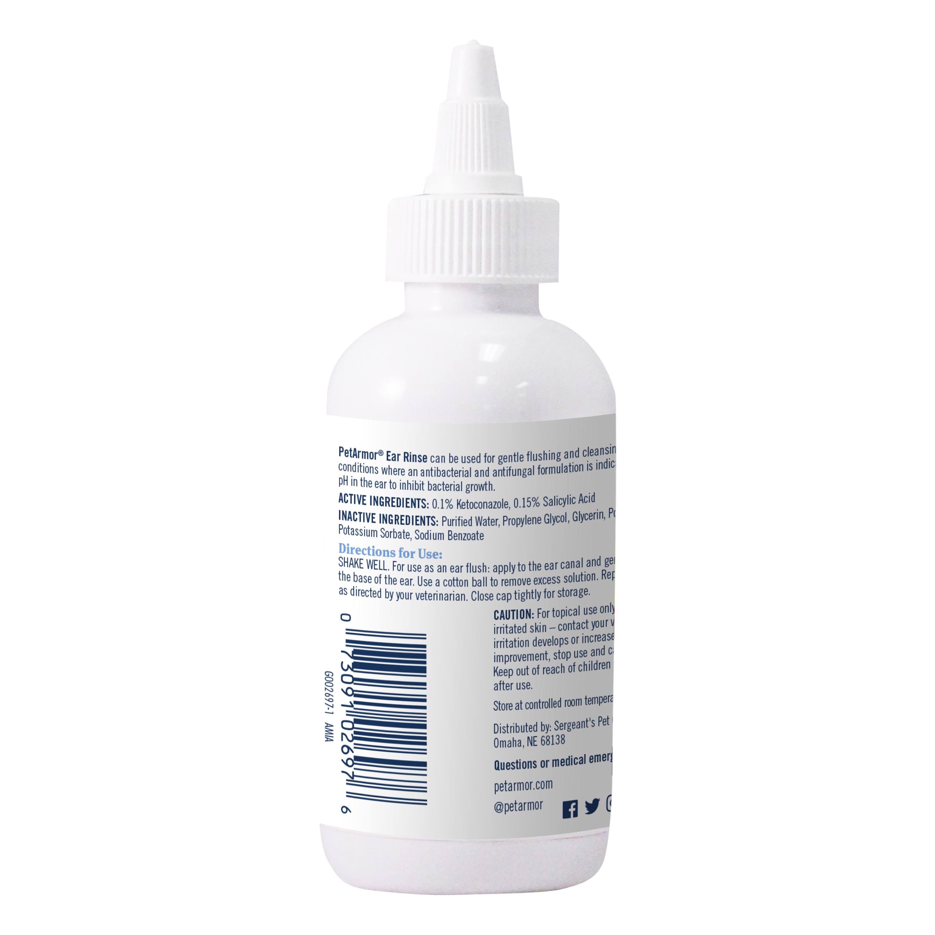 PetArmor® Ear Rinse - 4oz