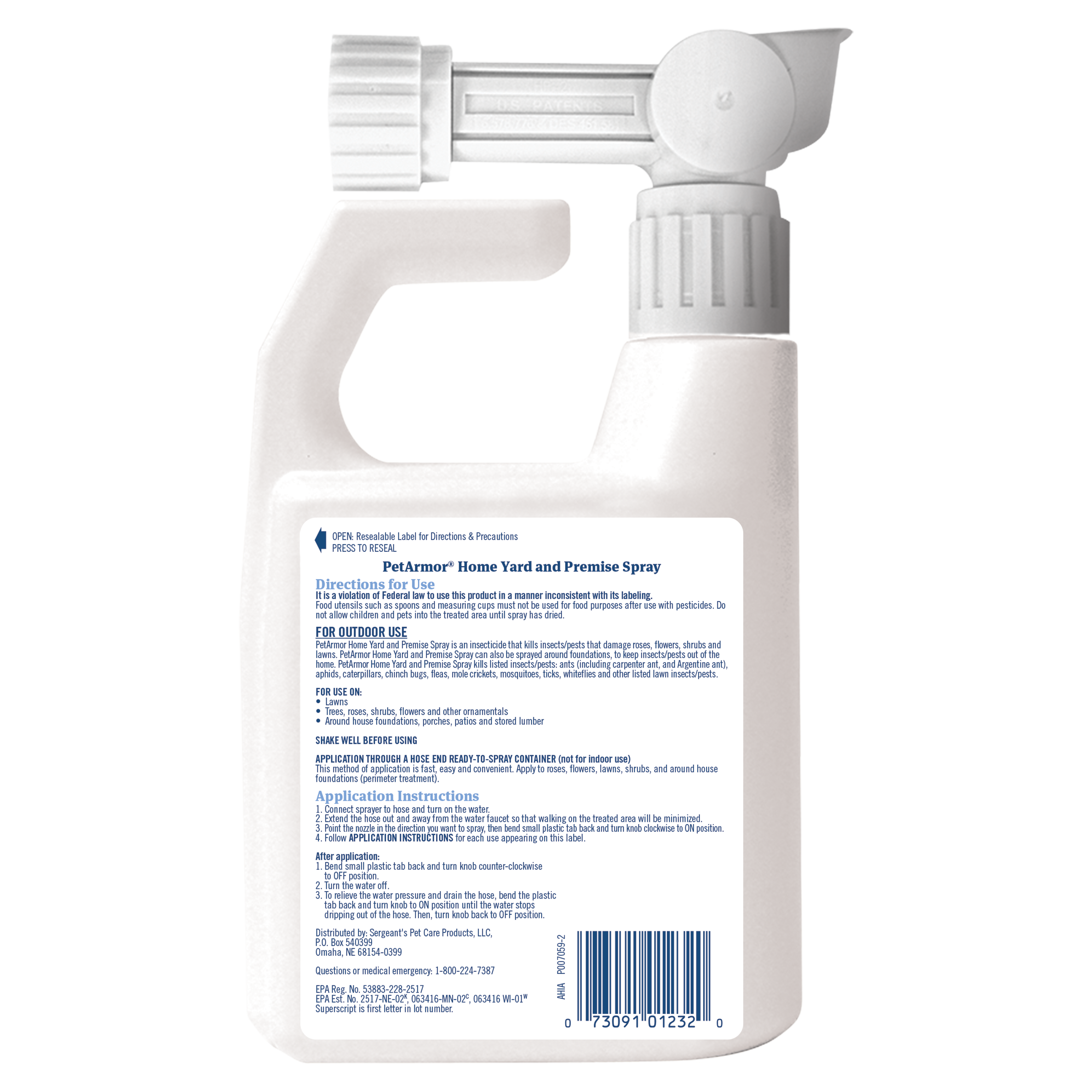 PetArmor® Home Yard & Premise Spray - 32oz