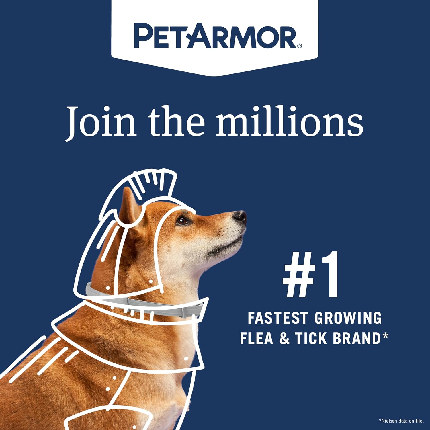 PetArmor® Extend™ Flea & Tick Collar - Up to 18 lbs / 1